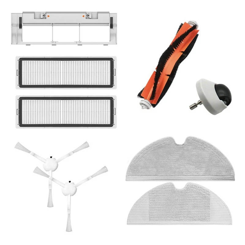 

For Xiaomi Mijia 1C Sweeping Robot Accessories STYTJ01ZHM Main Brush Side Brush Filter Mop Cloth Replacement Parts