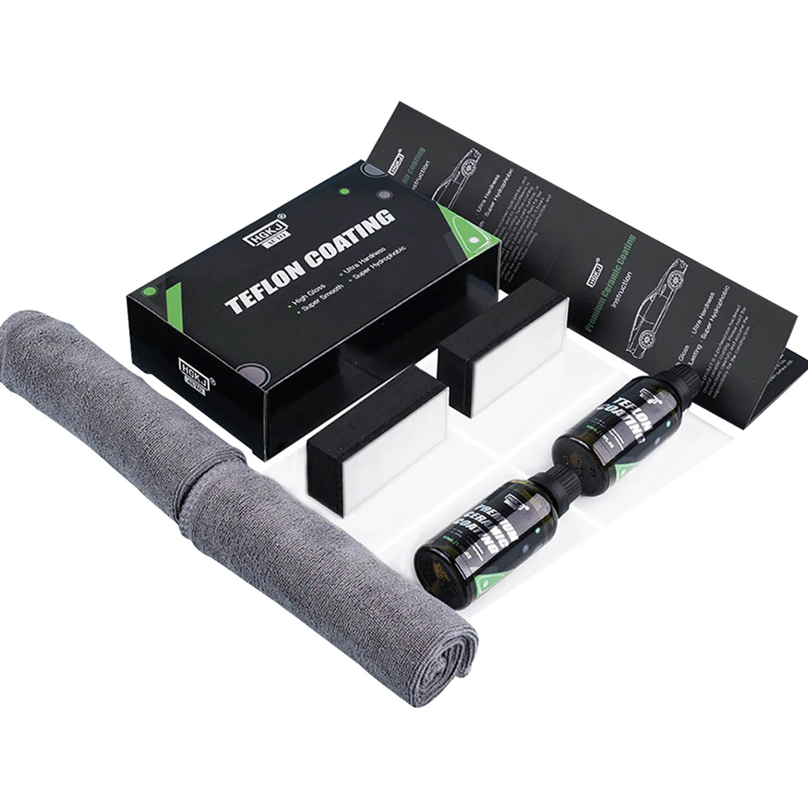 

Ceramic Car Coating Liquid Paint Care Polishing Paste Nano Products Hydrophobic Quick Coat Liquid Wax Car Care Tool Kit