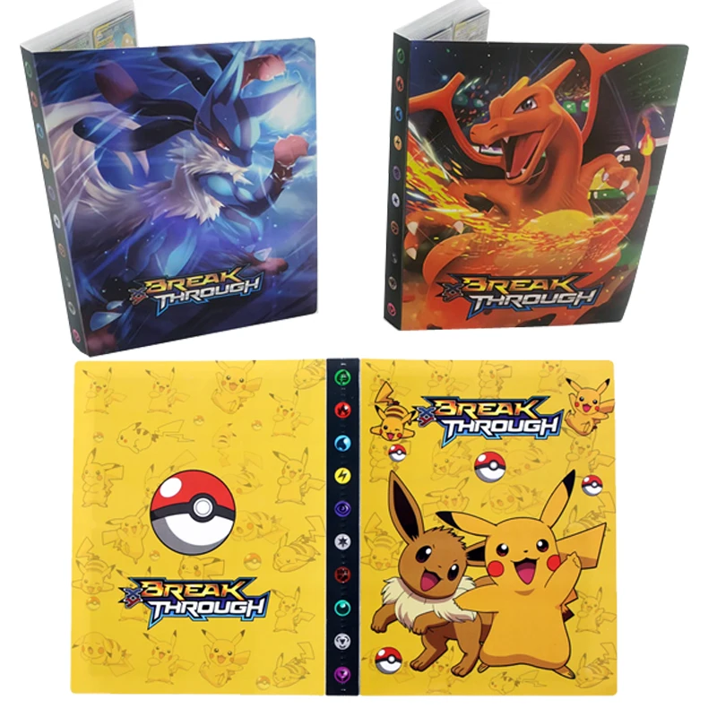 

Коллекция карт Pokemon Vmax Vstar GX, 240, слот для карт, Пыленепроницаемая книга для хранения, детская настольная игра, коллекция боевых карт