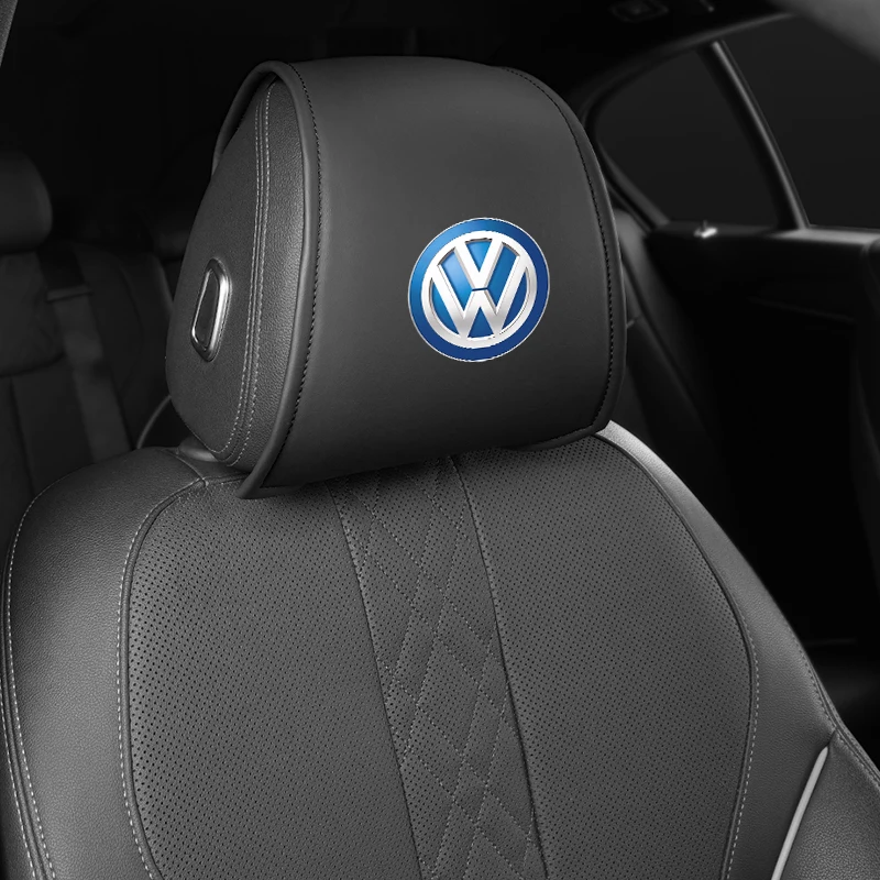 Кожаный защитный чехол на подголовник автомобильного сиденья 2 шт. аксессуары