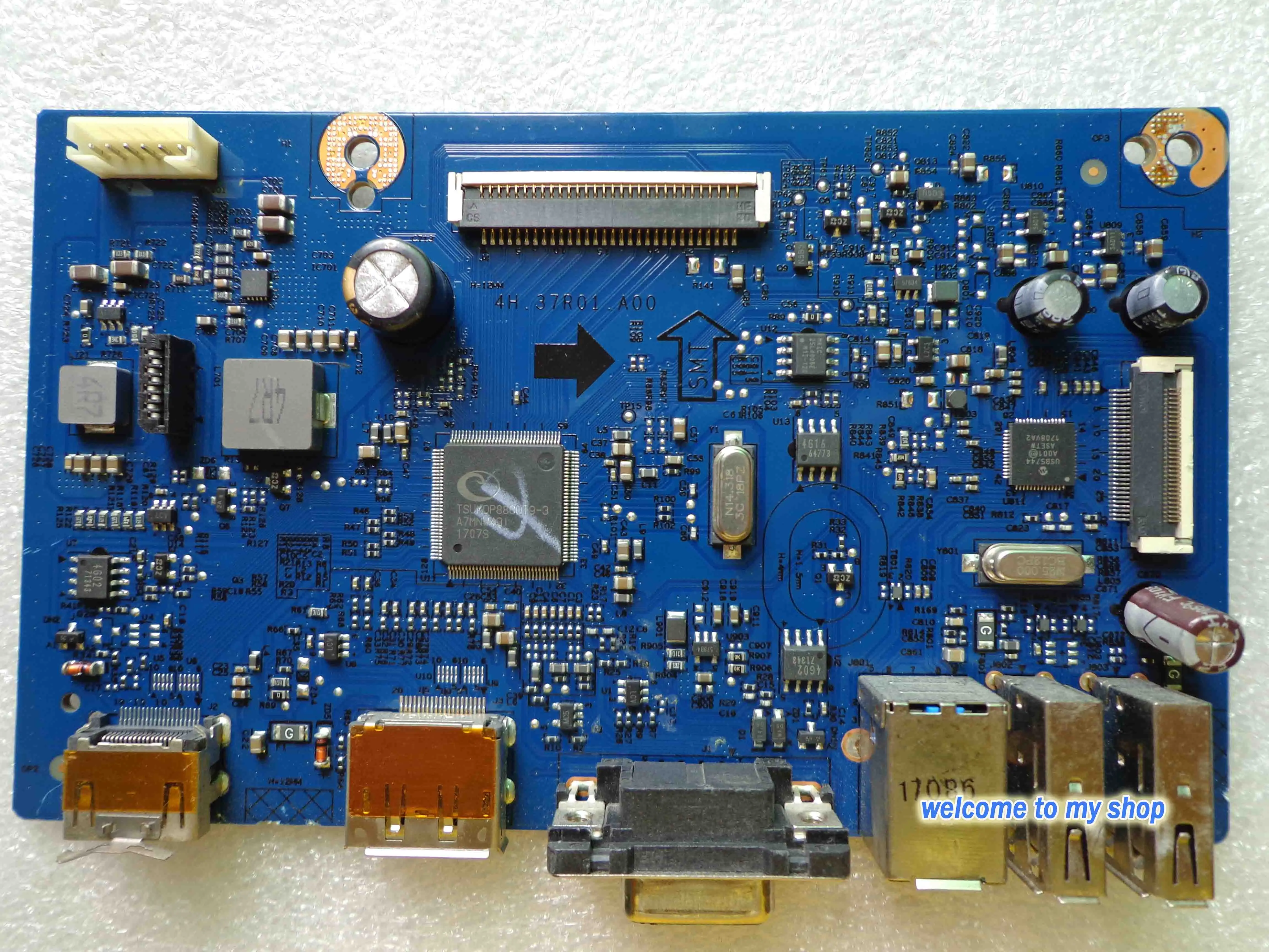P2217H плата привода материнская 4H.37R01.A00 экран LM215WF9