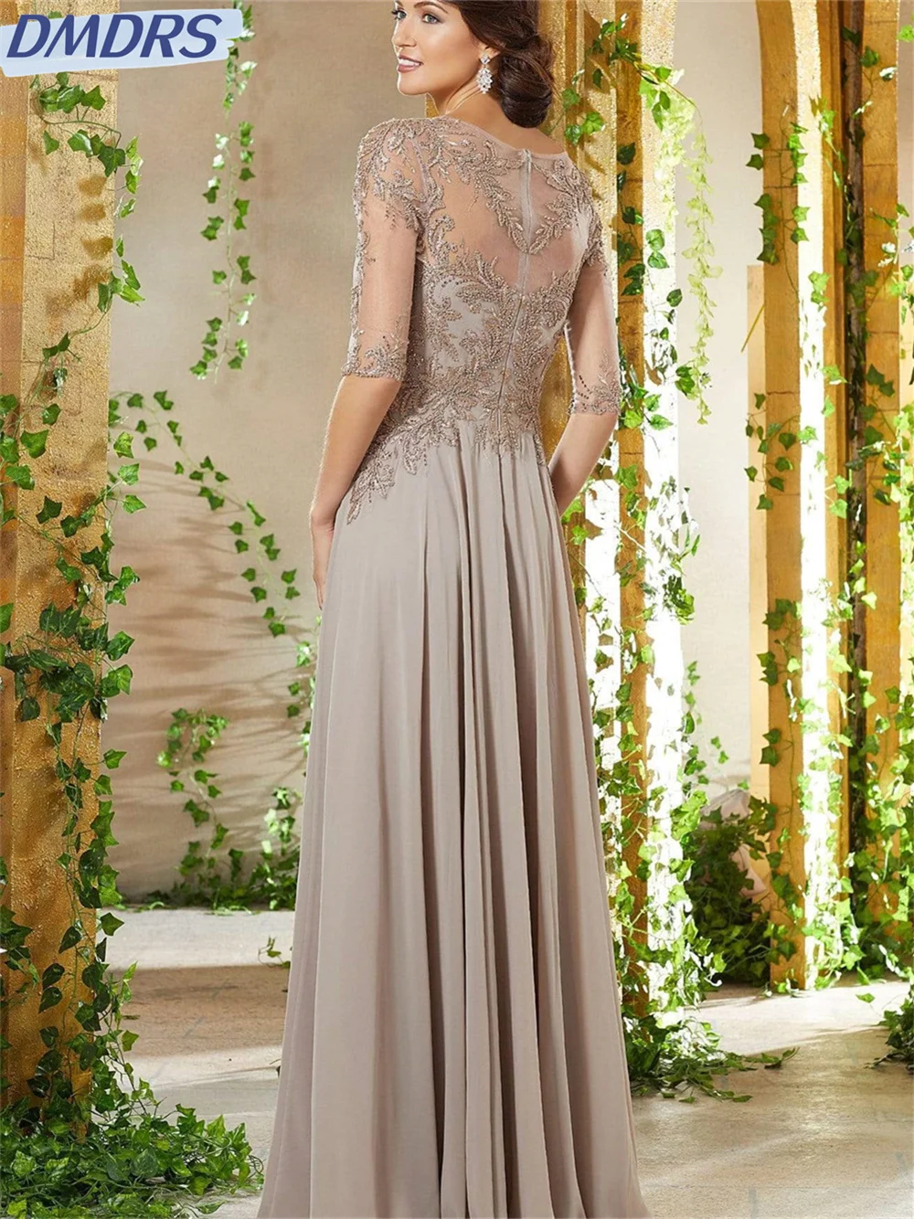 Рисунок 2 - Винтажное кружевное платье для матери невесты