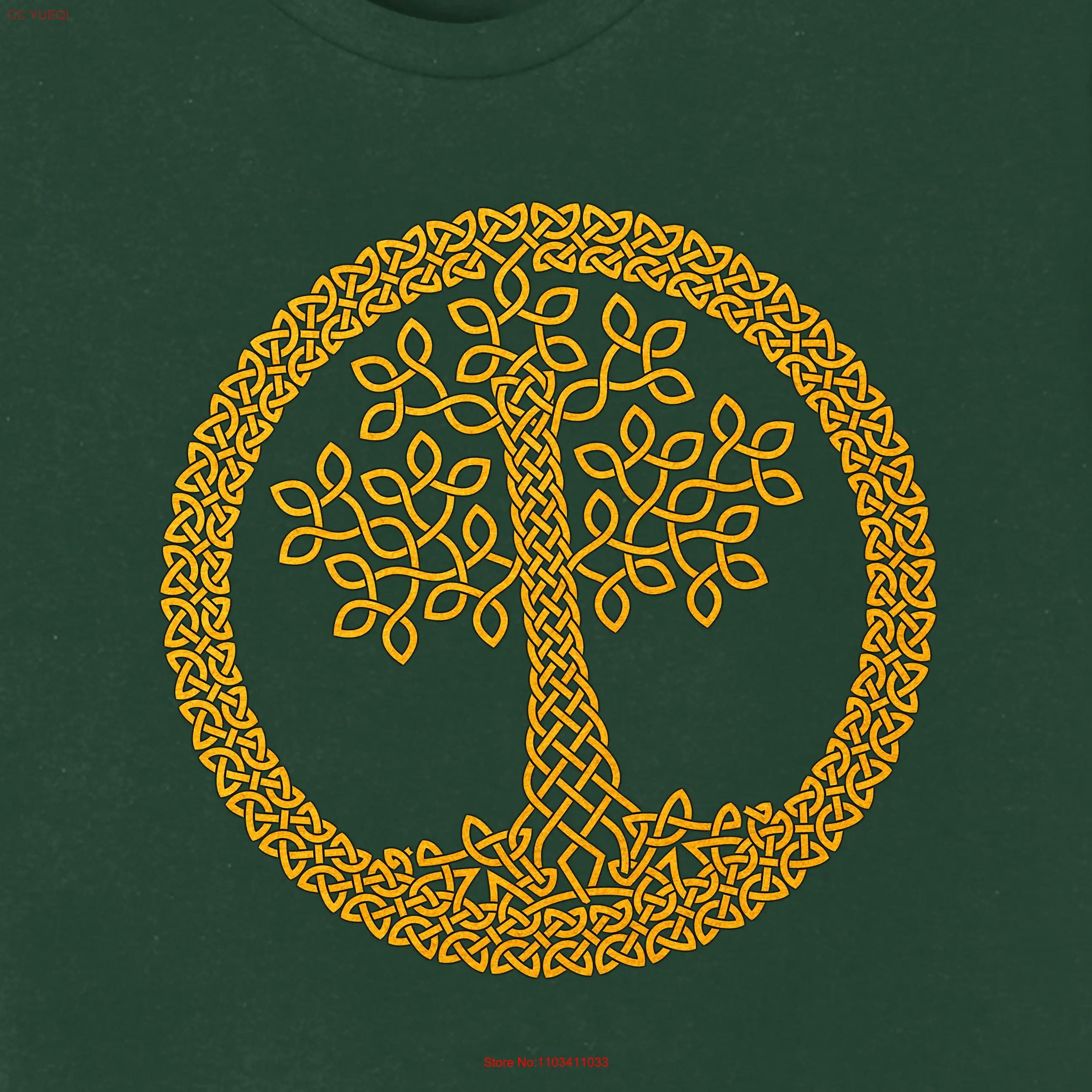 Футболка Древо жизни с длинными или короткими рукавами