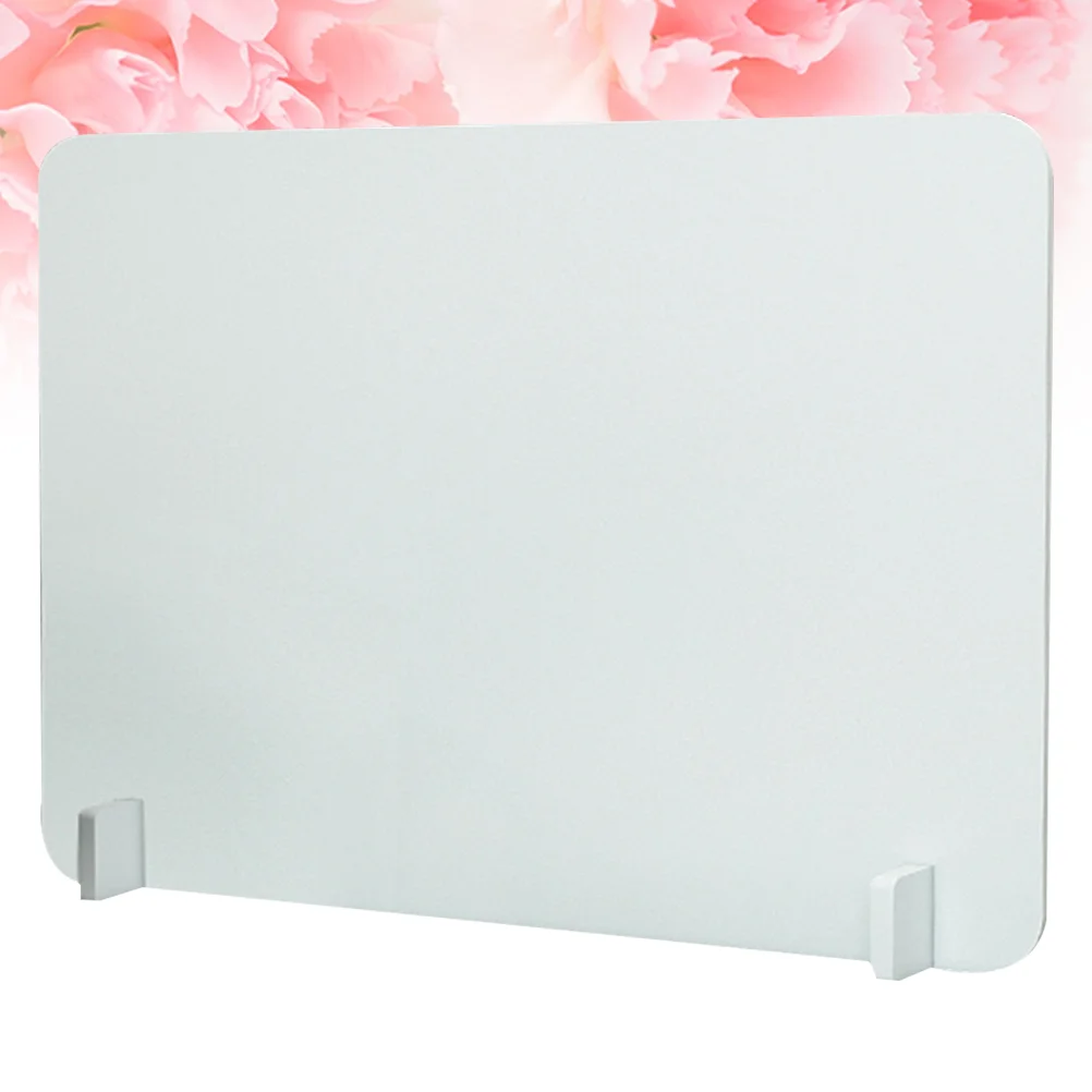 

Partition Board Return to Work New School Dining Room Desktop Spray Proof Guard Partition Board (40cmx30cm)