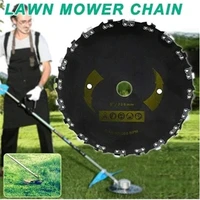 universal 9 230mm 14 tooth brushcutter saw blade trimmer head chain max speed 10000rpm for trimmer lawnmover garden power tools
