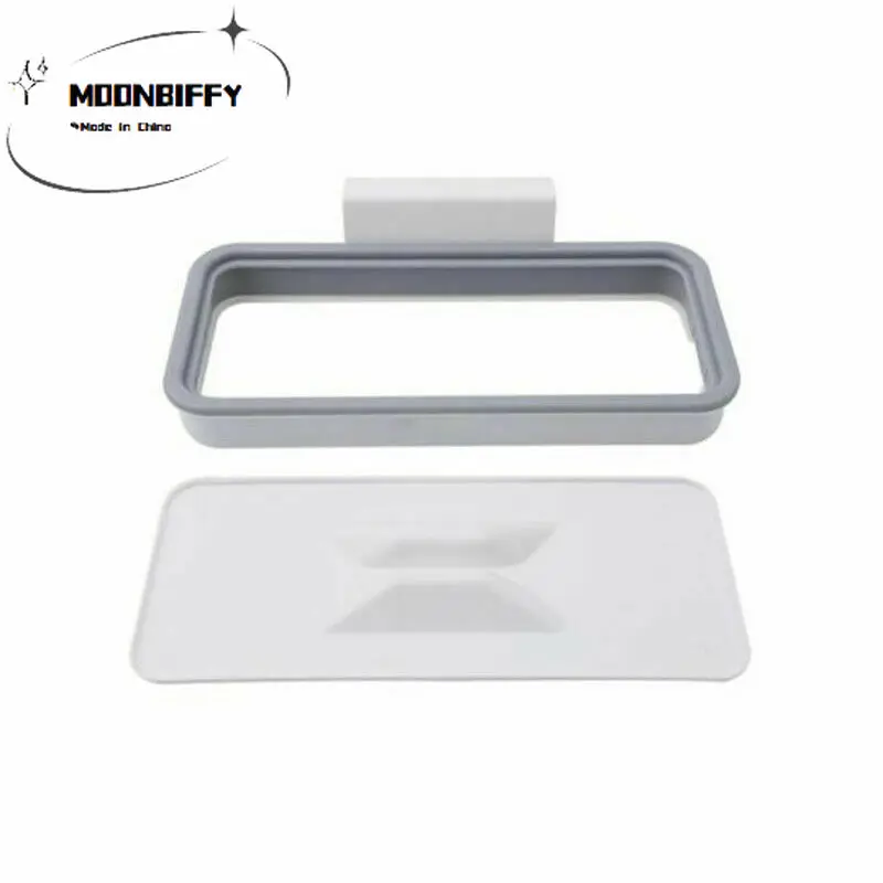 

1Pc Plastic Cabinet Trash Bag Rack with Lid Closet Hanging Organizer Garbage Bag Holder Bathroom Kitchen Accessories