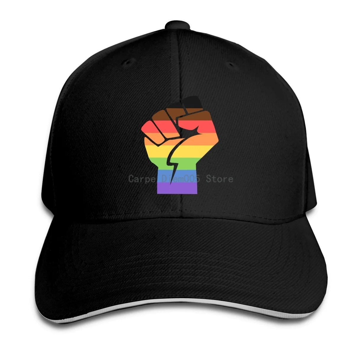 

LGBT Casquette Fitted Mesh Trucker Cap Snap Back Trucker Baseball Cap