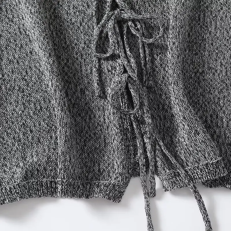 Комплект без рукавов TRAF ZR женский из двух предметов повседневный элегантный