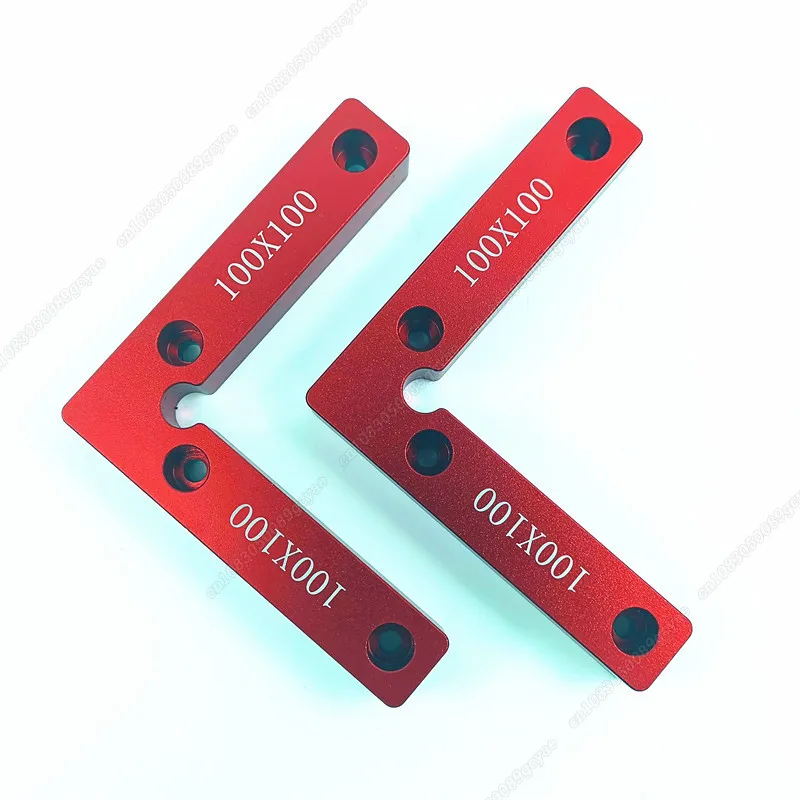 100/120/140 мм зажимы для деревообработки 90 градусов Алюминиевый сплав квадратный
