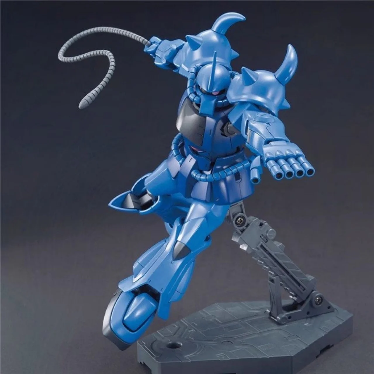 Фото Оригинальная фигурка Bandai, модель Gundam, набор для сборки HGUC 1/144 MS-07B GOUF, коллекционная фигурка Gundam, игрушки для мальчиков, подарки №5