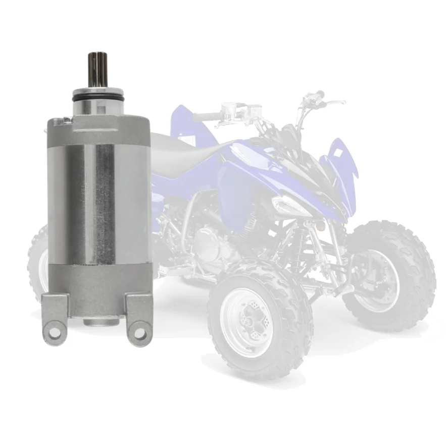 Фото Новый стартер, совместимый с квадроциклом Yamaha YFM25R 250 250SE Raptor ATV 2008-2013 гг. # 3C5-81890-00-00 19639 для замены деталей двигателя №1