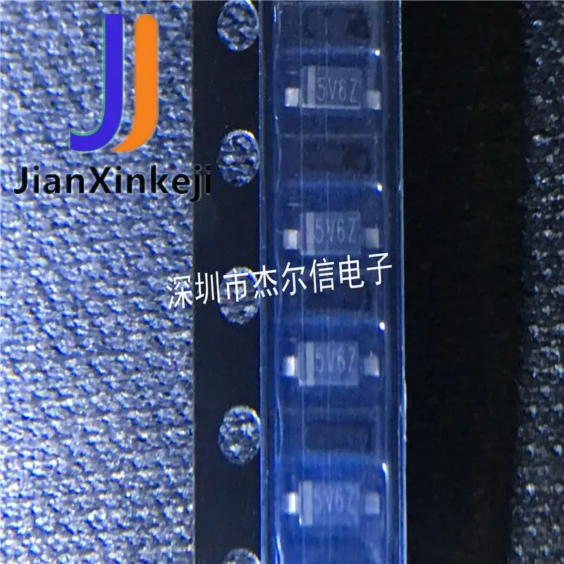 

30pcs 100% orginal new { white: BZT52B5V6 }{ red: S8550 }{ yellow: 1N4746A }{ blue: LQW03AW2N7C00 }