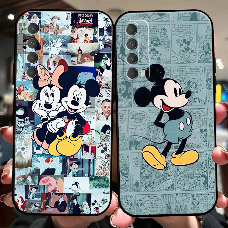 

Disney Mickey Mouse Cartoon Phone Case For Huawei Honor 10 V10 10i 10 Lite 20 V20 20i 20 Lite 30S 30 Lite Pro Back Carcasa