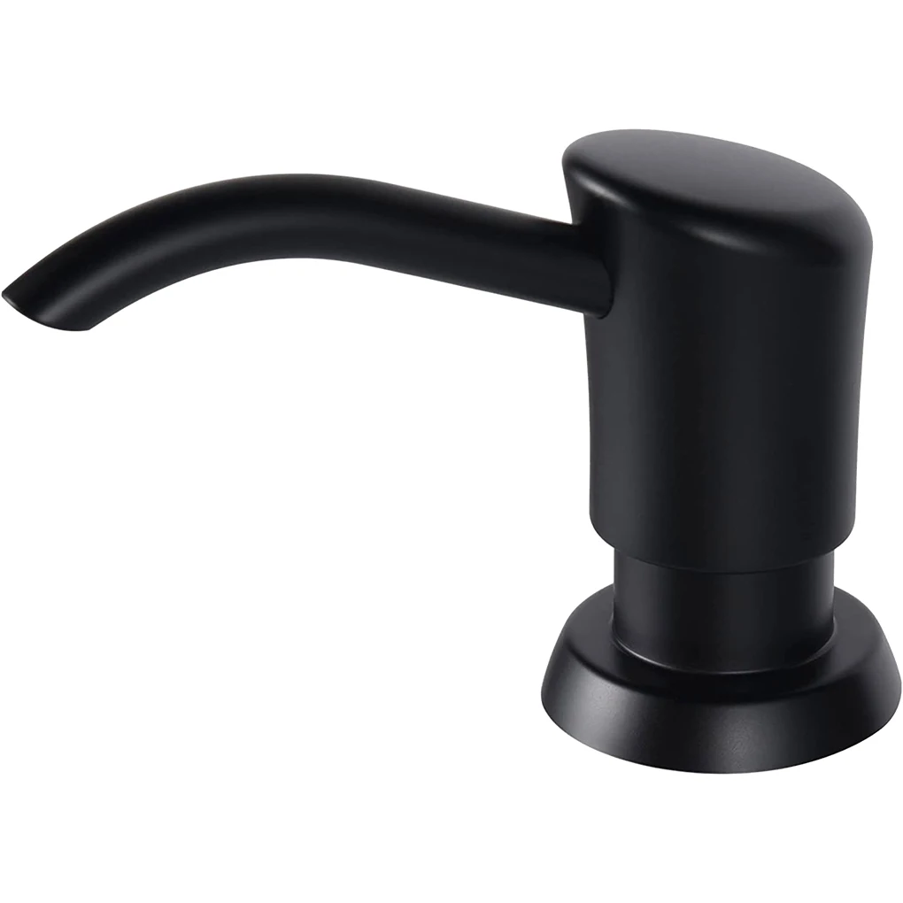 

Black Stylish Finish And Wide Compatibility Of Liquid Soap Dispenser Durable Kitchen Accessories