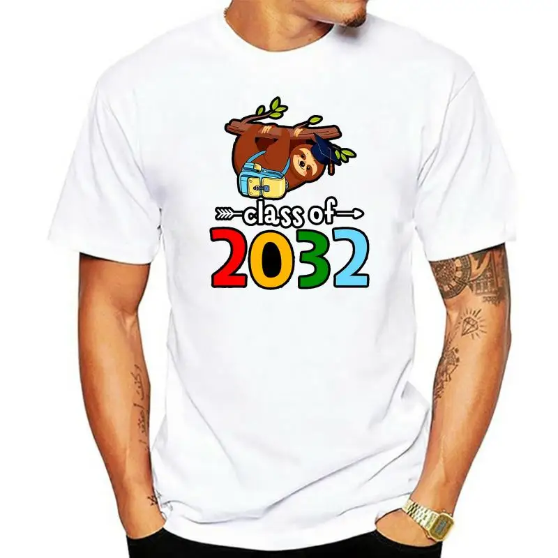 

Класс 2032, будущего Ленивец, градуирующая рубашка, высокое качество, футболка