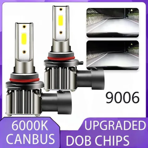   2 шт. светодиодные фары H11 Автомобильные лампы 9006 HB4 9005 HB3 6000K 30000LM 9012 Автомобильная лампа накаливания 150 Вт Супер яркие автомобильные противотуманные фары