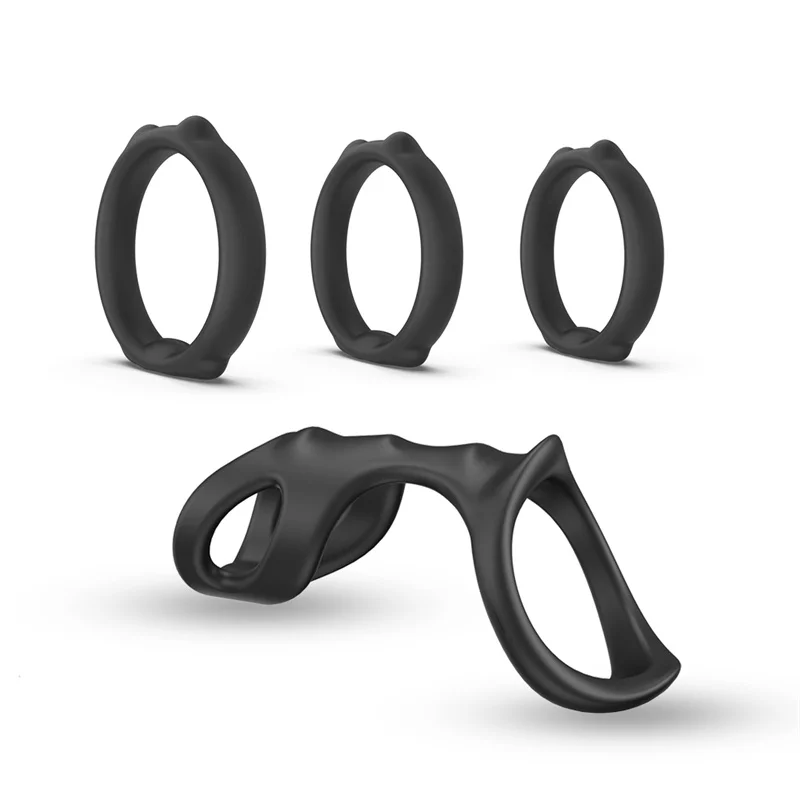 Кольцо для пениса Силиконовое с насосом для задержки эякуляции