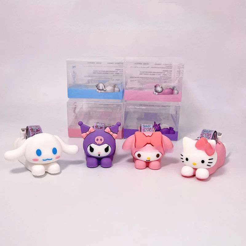 Настольный противоскользящий станок для резки ленты Sanrio с сердечком девочек