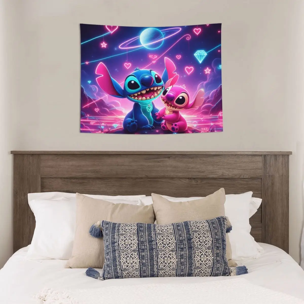 Гобелены с ангелом звездным небом на заказ украшения для стола хиппи настенные