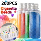 Вкус мяты и фруктов, 200 шт., держатель для сигарет с фильтром, капсула для сигарет