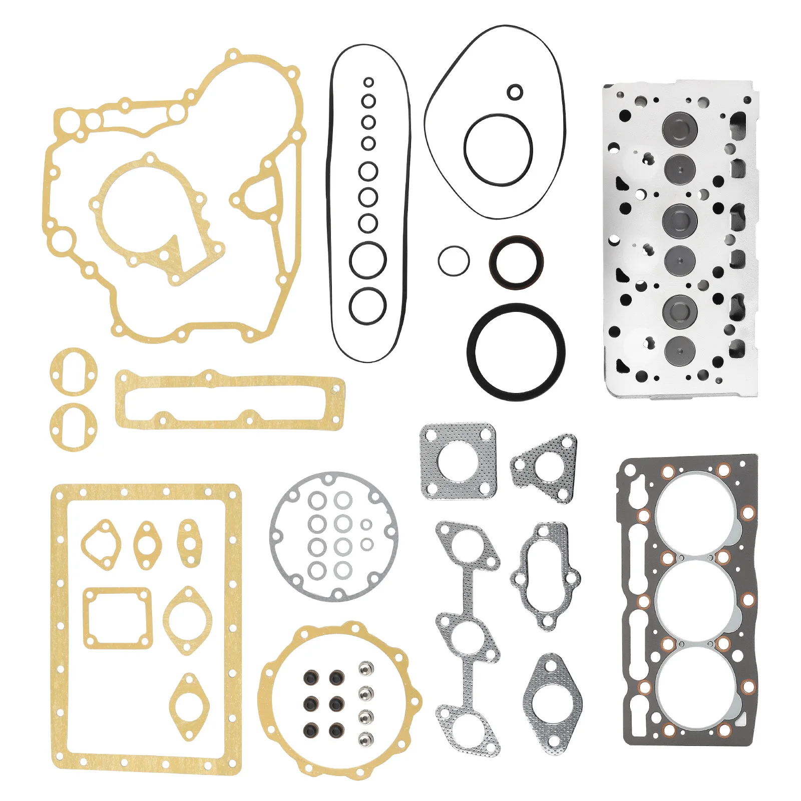 Новая D1105 полная головка цилиндра + прокладка для Kubota RTV1100 RTV1100CW9 RTV1140CPX
