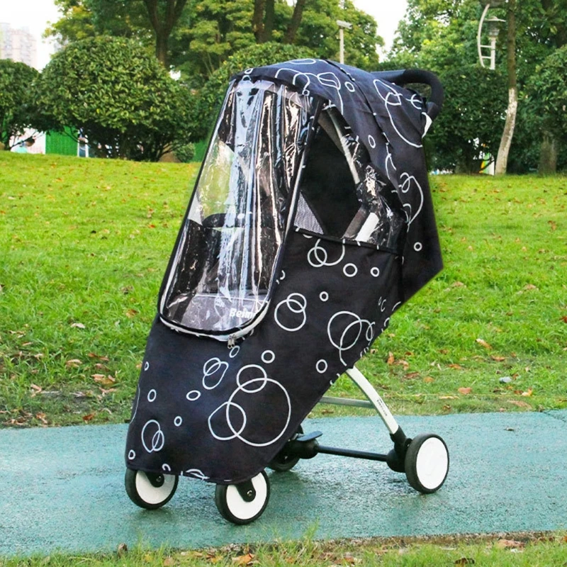 

Универсальный водонепроницаемый Зимний плотный дождевик защита от ветра и пыли полный дождевик для детской коляски Аксессуары коляски