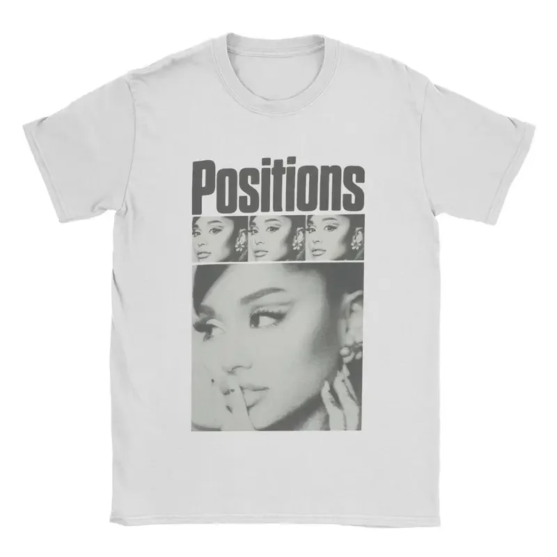 Y2K Ариана Гранде позиции альбом Rewind T одежда для мужчин и женщин 100% хлопок