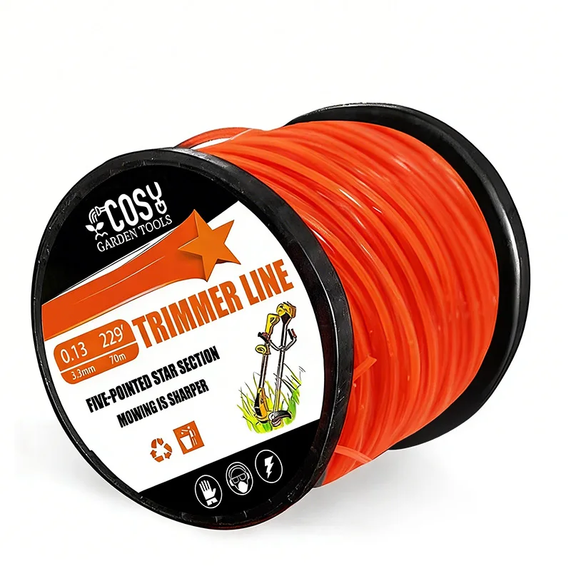 

Леска для триммера COSY GARDEN TOOLS 2.4-4 мм