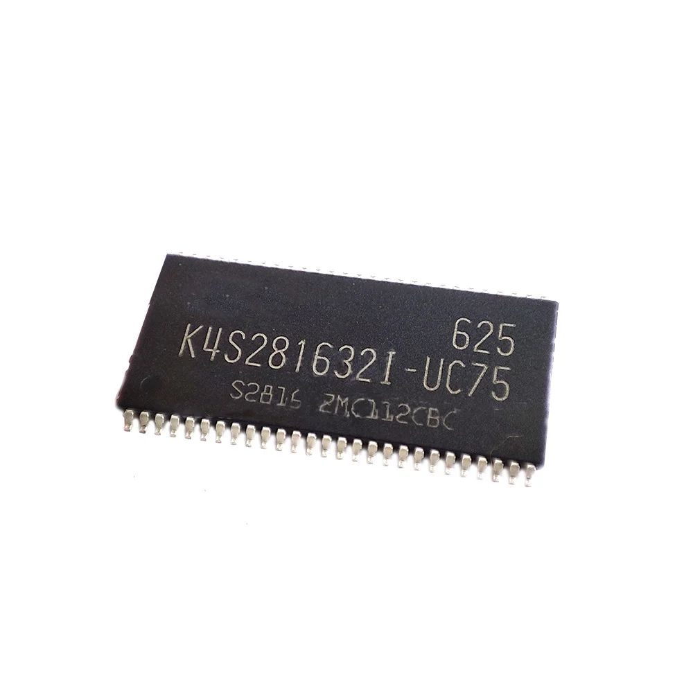 

5 шт./партия K4s281632i-Uc75 8M X 16 Sync ou Dram 5,4 Ns Pdso54 K4s281632F