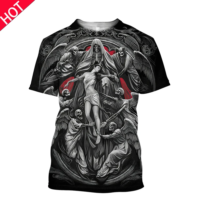 

Summer Men Clothing T Shirt Fashion Hight Quality Harajuku Men's O-neck 3d Print Sports Streetwear Casual Vintage Short Sleeve