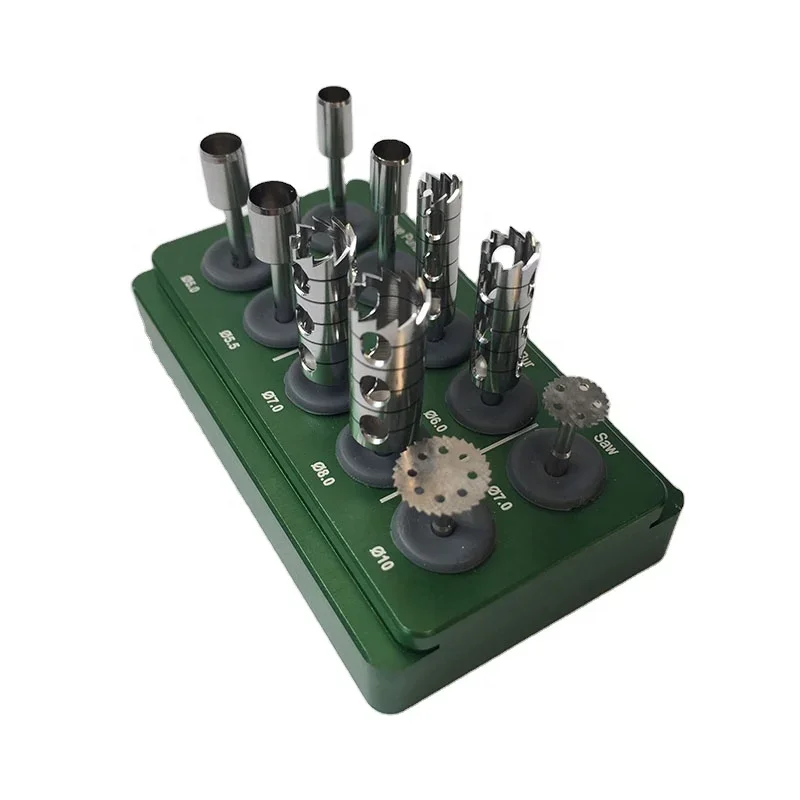 Фото MCT TAT-02 Стоматологический перфоратор для тканей, трефен, набор для стоматологии и пилы №1
