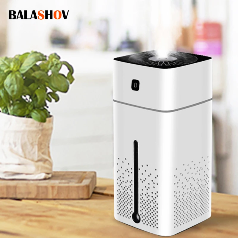 

1000ML Humidifier Ultrasonic Air Diffuser Humidificador Essential Oil Air Purifying Mist Maker Large Capacity Humidifiers