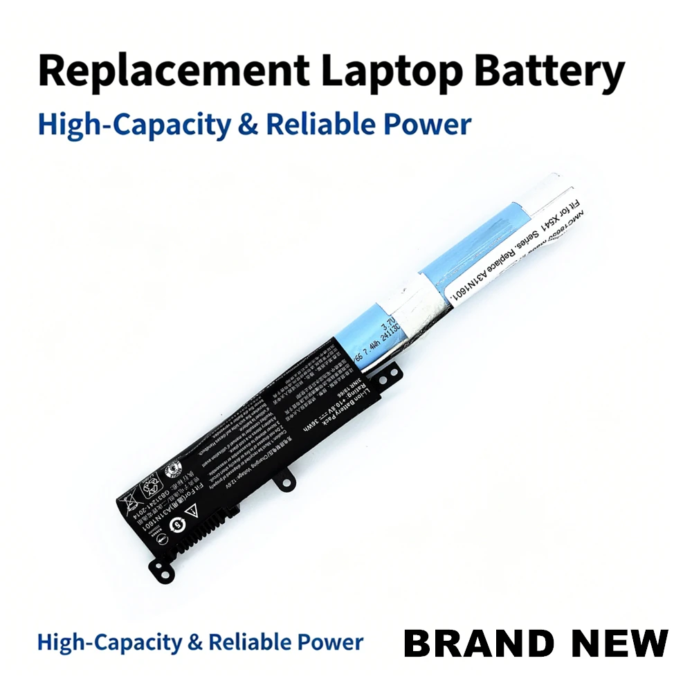 Фото ЗАПАСНАЯ БАТАРЕЯ ДЛЯ НОУТБУКА A31N1601 A31LP4Q 0B110‑00440000 ДЛЯ ASUS X541U X541UA X541UV R541UA F541UA X541SA X541SC 10.8В 36Втч №4