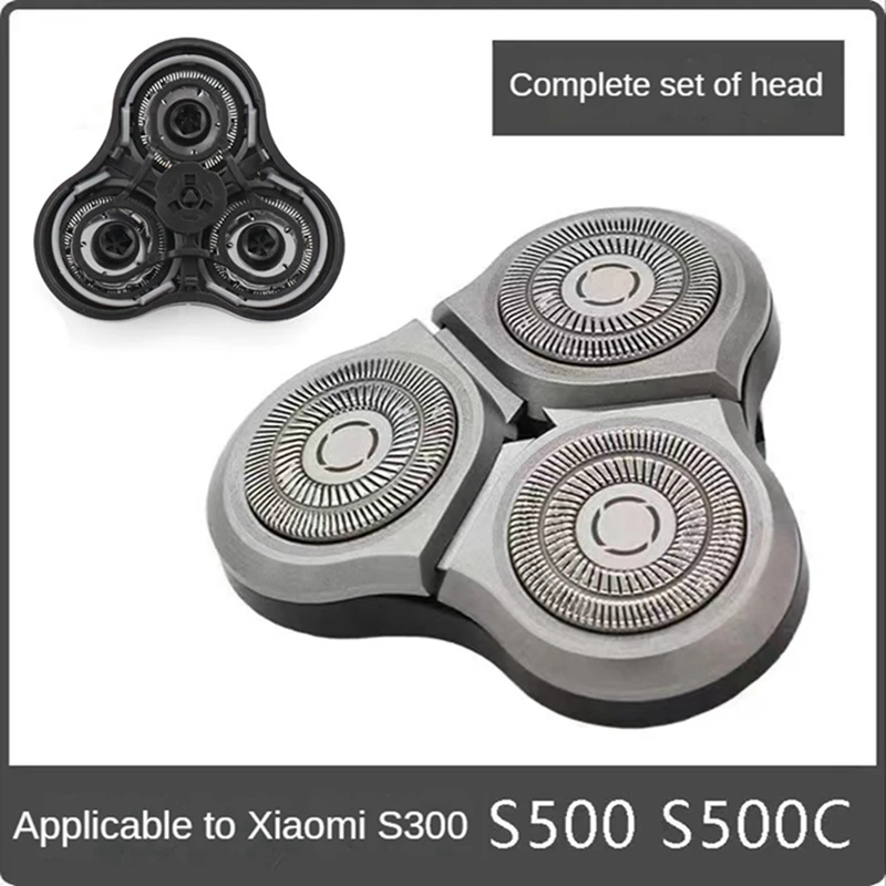 Фото Сменная головка для электробритвы Xiaomi Mijia S500C S500 S300, MJTXD01SKS, насадка для резака, аксессуары, 1 шт. №2
