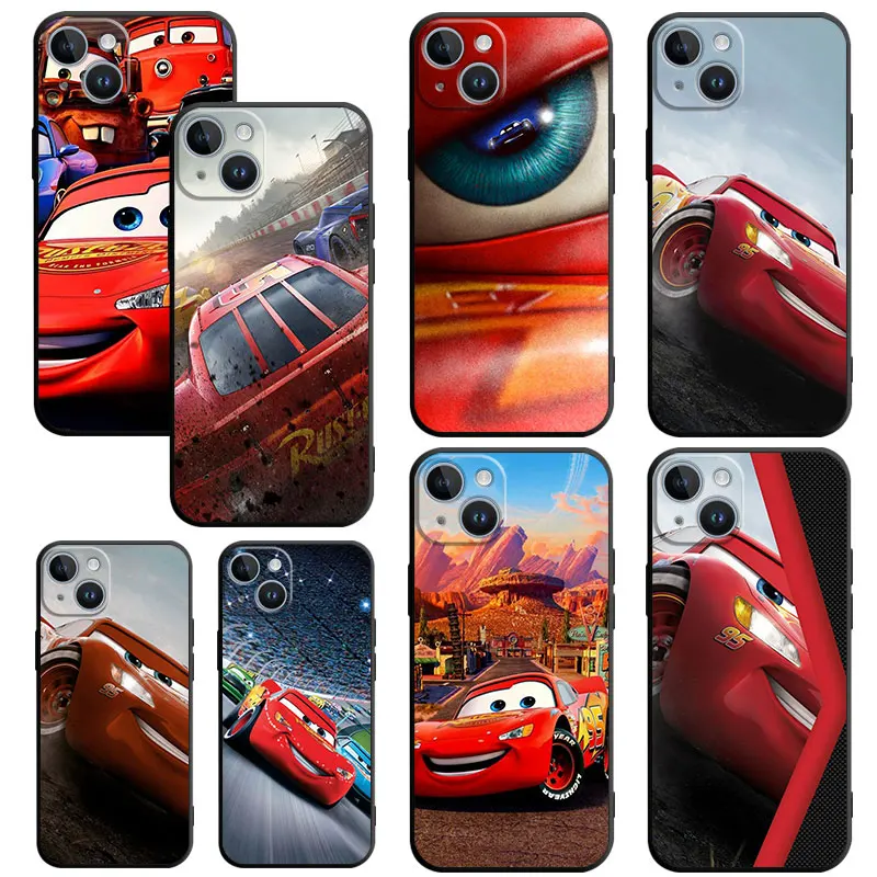 Disney Cars Lightning McQueen Case for Oneplus 10R 7T 7 9 Pro Nord 2 5G CE2 N10 N20 N100 N200 N300 8 10 Pro Ace 10T 8T Cover