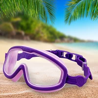 colorful adjustable kids swim goggles waterproof silicone anti fog uv shield swimming glasses goggles eyewear eyeglasses for kid