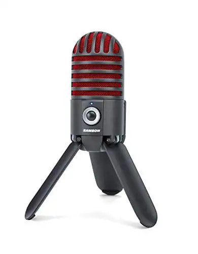 

Meteor Mic USB Studio Microphone, Black/Red - Limited Edition