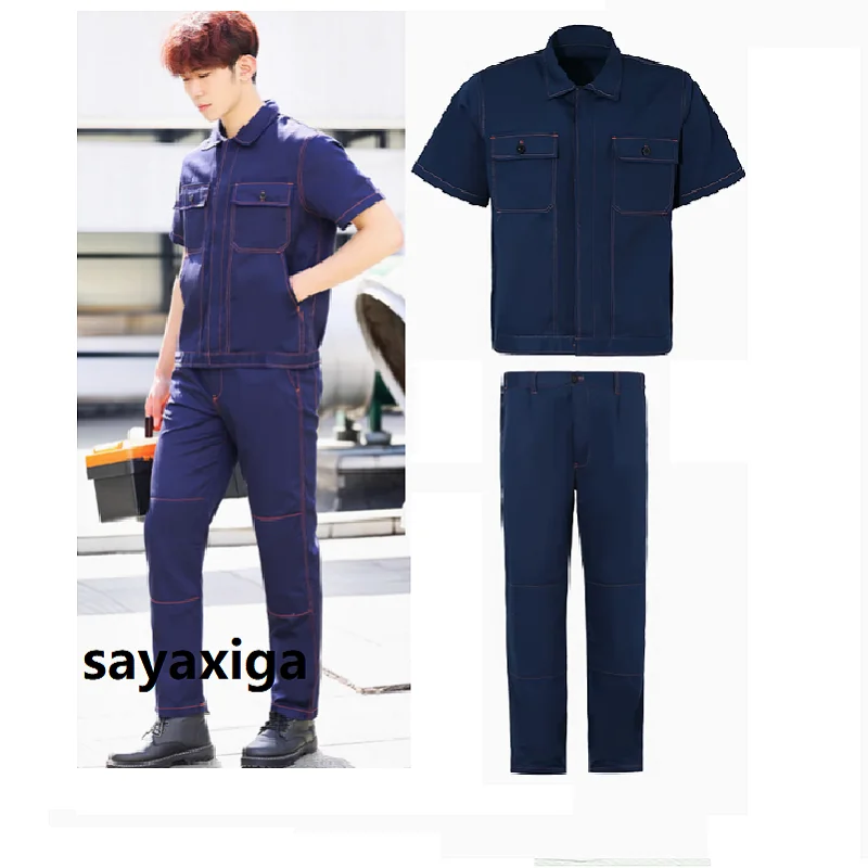 Летняя рабочая одежда с несколькими карманами мужские верхние брюки для