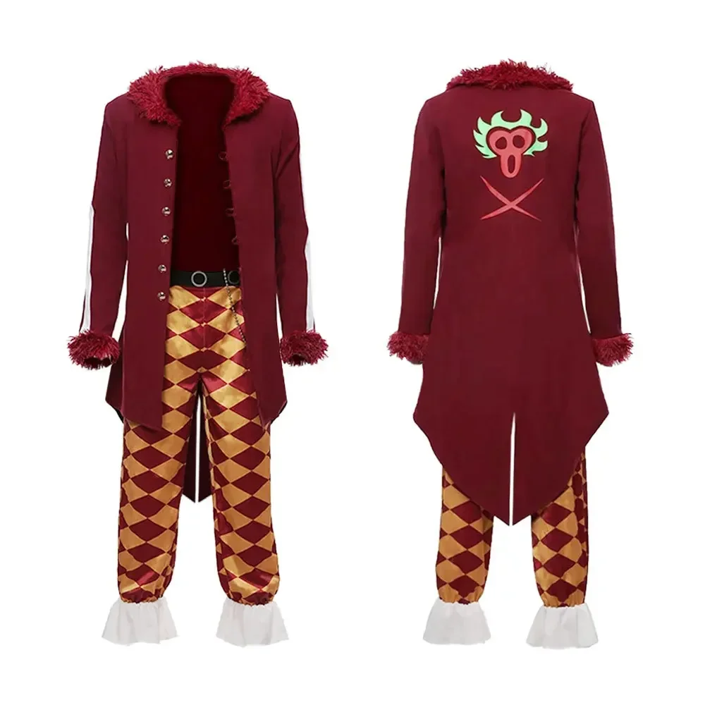 Аниме Хэллоуин Косплей Бартоломео Мужской Костюм
