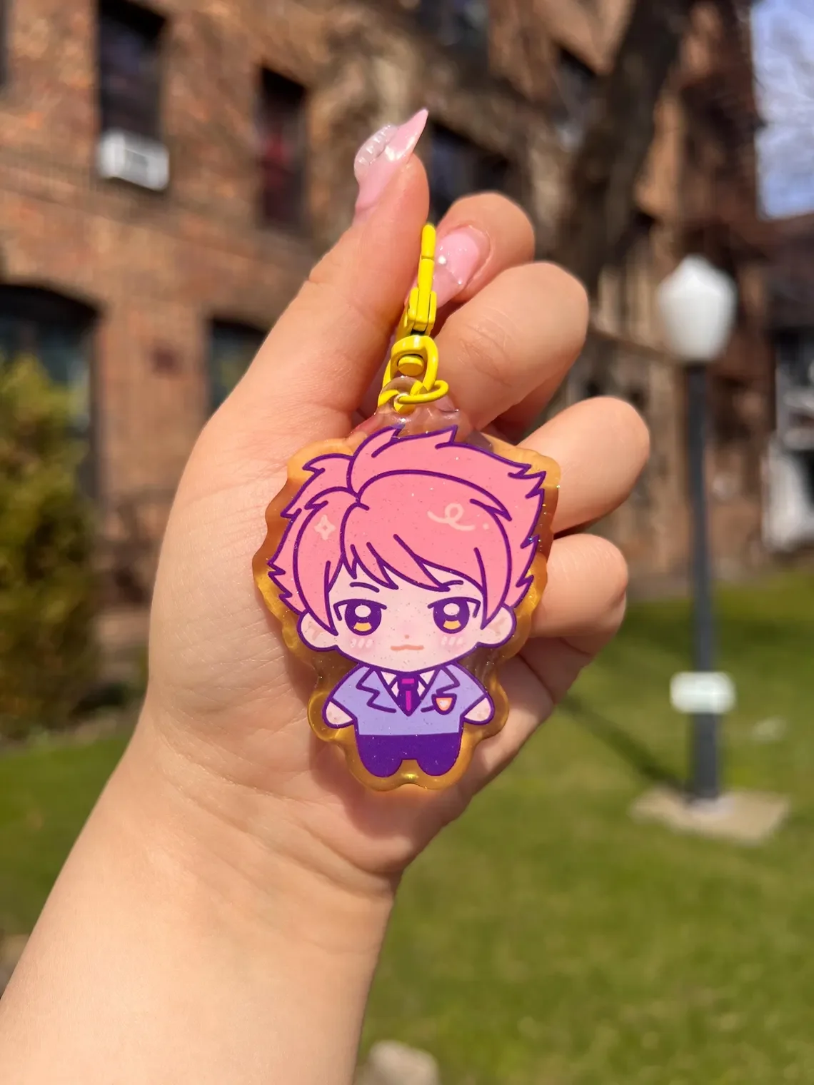 Брелоки-шармы Ouran Host Club Chibi Gummy Glitter Charm, коллекционные аниме-аксессуары OHSHC (art.: 3920dc79328ba) - 3920dc79328ba