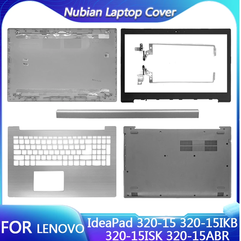

NEW Laptop For Lenovo IdeaPad 320-15 320-15IKB 320-15ISK 320-15ABR LCD Back Cover/Front Bezel/Hinges/Palmrest/Bottom Case Silver