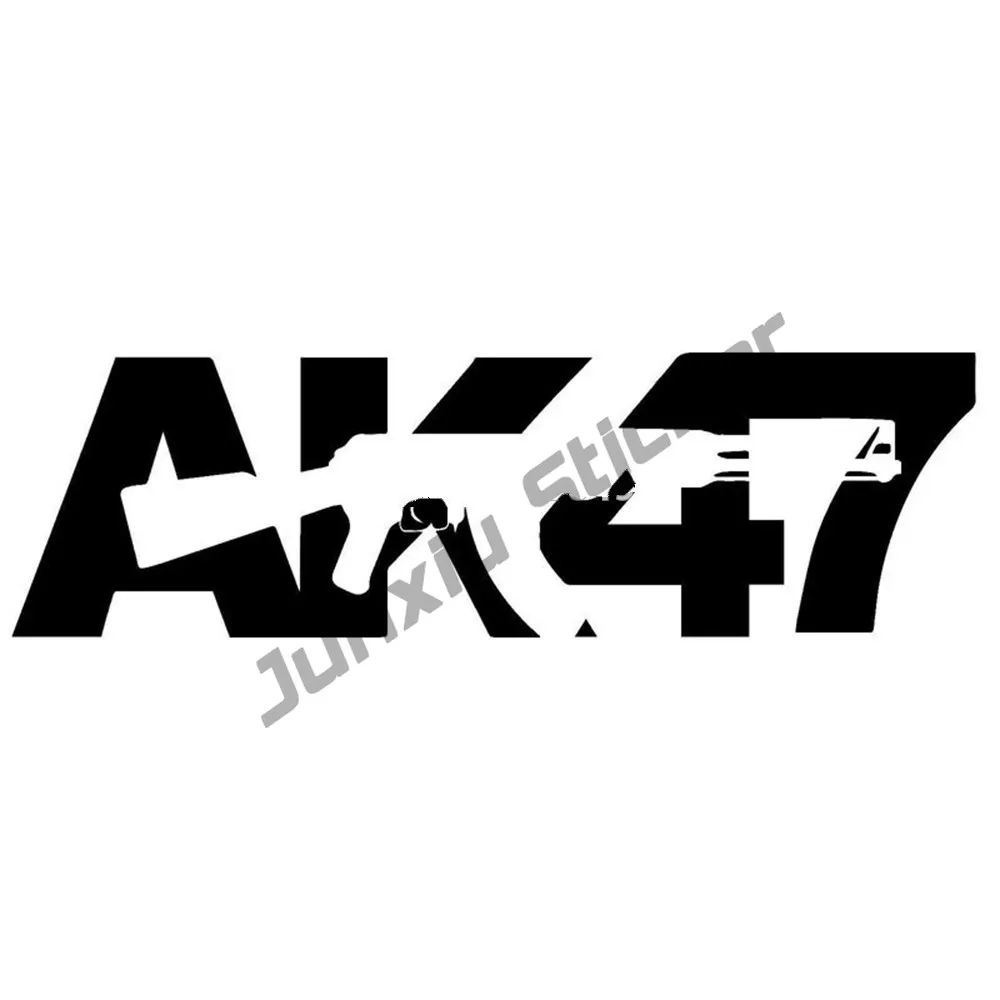 

Personalized AK47 Car Sticker Styling Creativity Decals Cover Scratches Decor Bumper Motorcycle Decals Decoration KK16cm