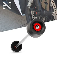motorcycle accessories front axle slider wheel protection crash protector for ducati monster 696 795 796 797 821 1100evo