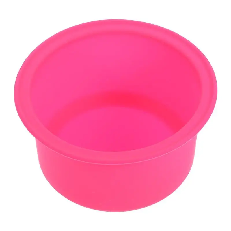 

Silicone Wax Melting Pot Reliable Wax Bowl Non-stick Wax Heater Inner Bowl Pink