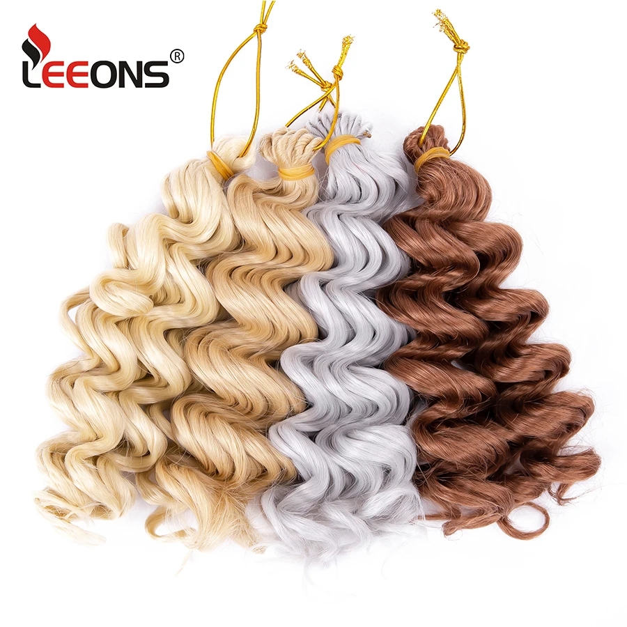 Synthetic 20Inch Freetress Water Wave Canecalon Hair Crochet Hair Extensions Water Wave Synthetic Hair Water Wave Braiding Hair
