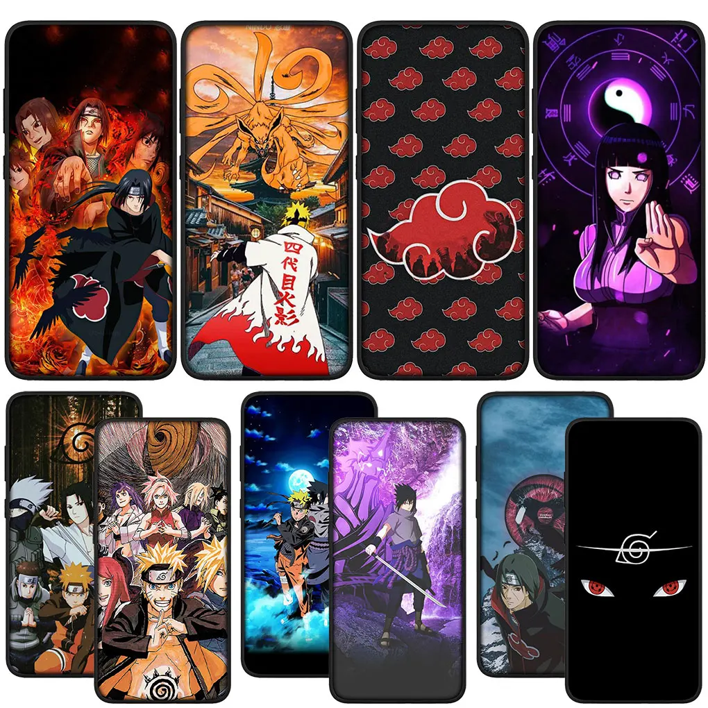 Anime Itachis Uchihas Akatsukis Sasukes Case for Samsung Galaxy S21 S20 Fe S23 S22 Ultra S8 Plus A25 A12 A13 A21S A73 + Casing