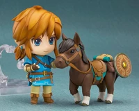 the legend of zelda link 733dx horse anime doll action figure pvc toys collection figures for friends gifts
