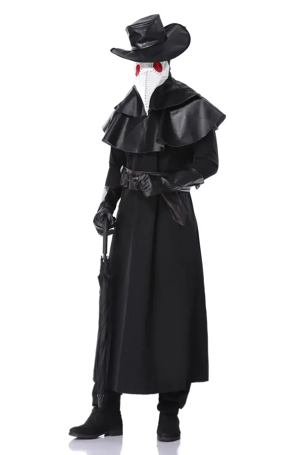 Хэллоуин Средневековый Стимпанк Взрослый Чума Птица Клюв Доктор Ворона Маска