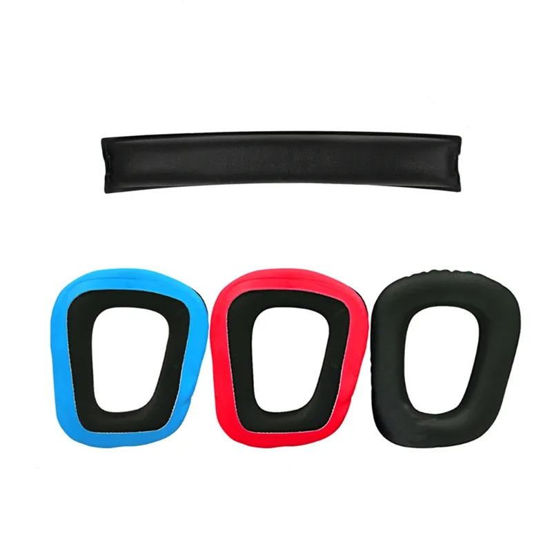 Ear Pads Cushions Headband Kit Replacement For Logitech G331 G332 G432 G431 G430 G230 G231 G930 Gaming Headset EarPads Head beam