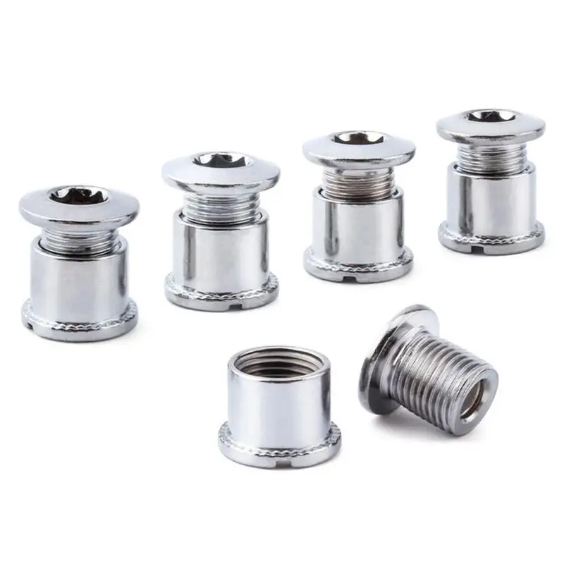 Винты шатунов Стальные винты звездочки Гайка Крепежные болты Велосипедный шатун